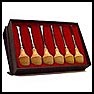 6 Chisels Palm Carving Tool Set Wood Gouges Woodworking