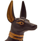 Anubis Egypt Dog Statue God Osiris Amun Ra Deity Small