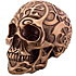 Bronze Tribal Skull