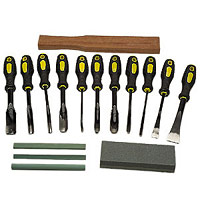 eSalesUSA 16 Chisels Wood Craft Carving Gouges Hobby Repair Tools16CHIS