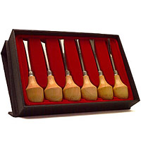 eSalesUSA 6 Chisels Wood Craft Carving Gouges Hobby Repair Tools6CHIS